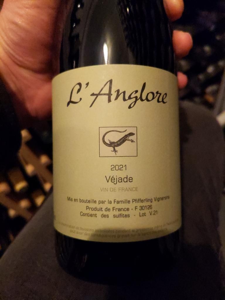 2021 Domaine de l'Anglore Véjade - CellarTracker