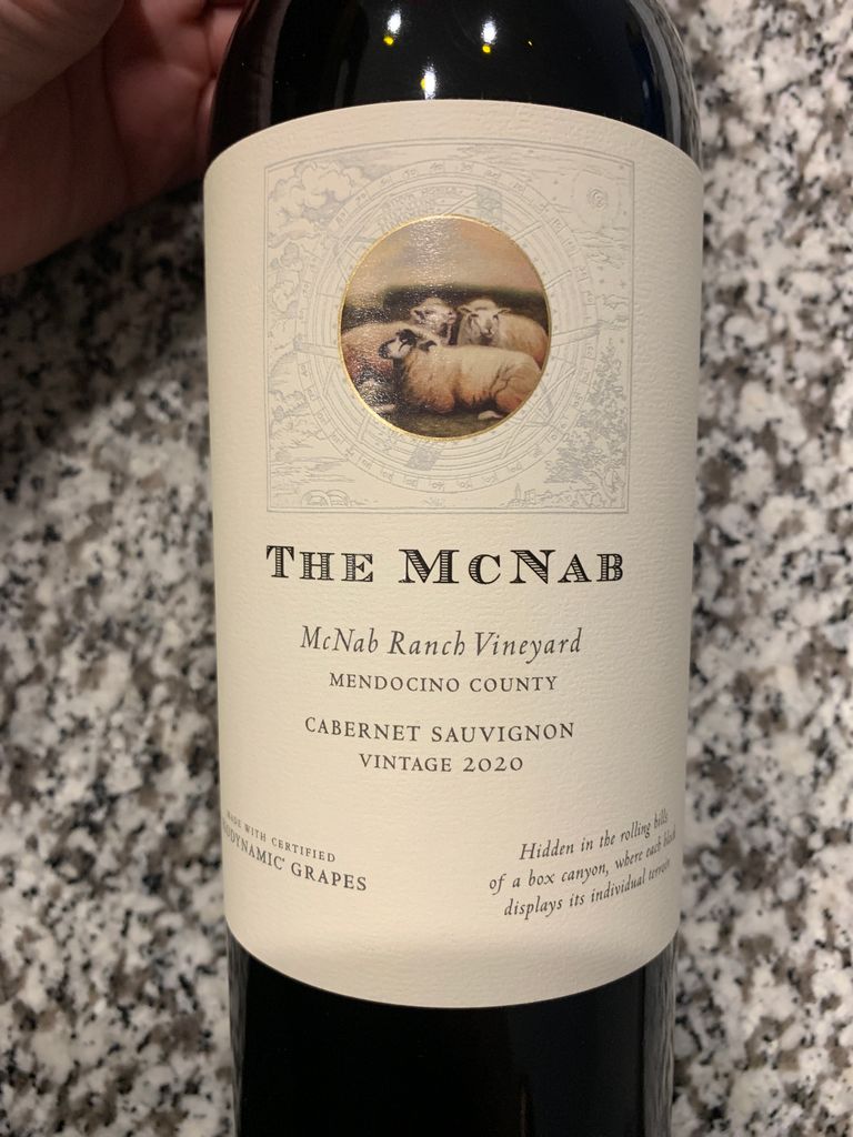 2019 Bonterra Vineyards The McNab, USA, California, North Coast
