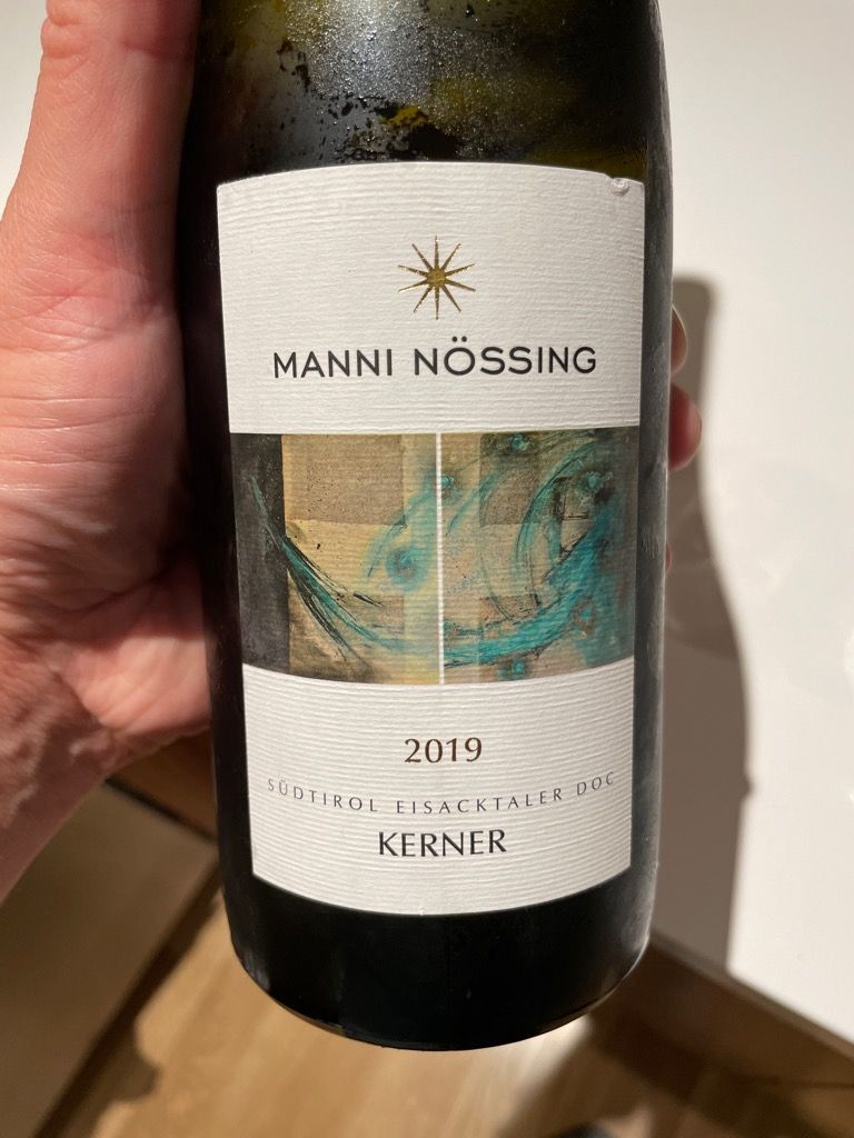 2019 Manni Nössing Kerner, Italy, Trentino-Alto Adige, Alto Adige ...