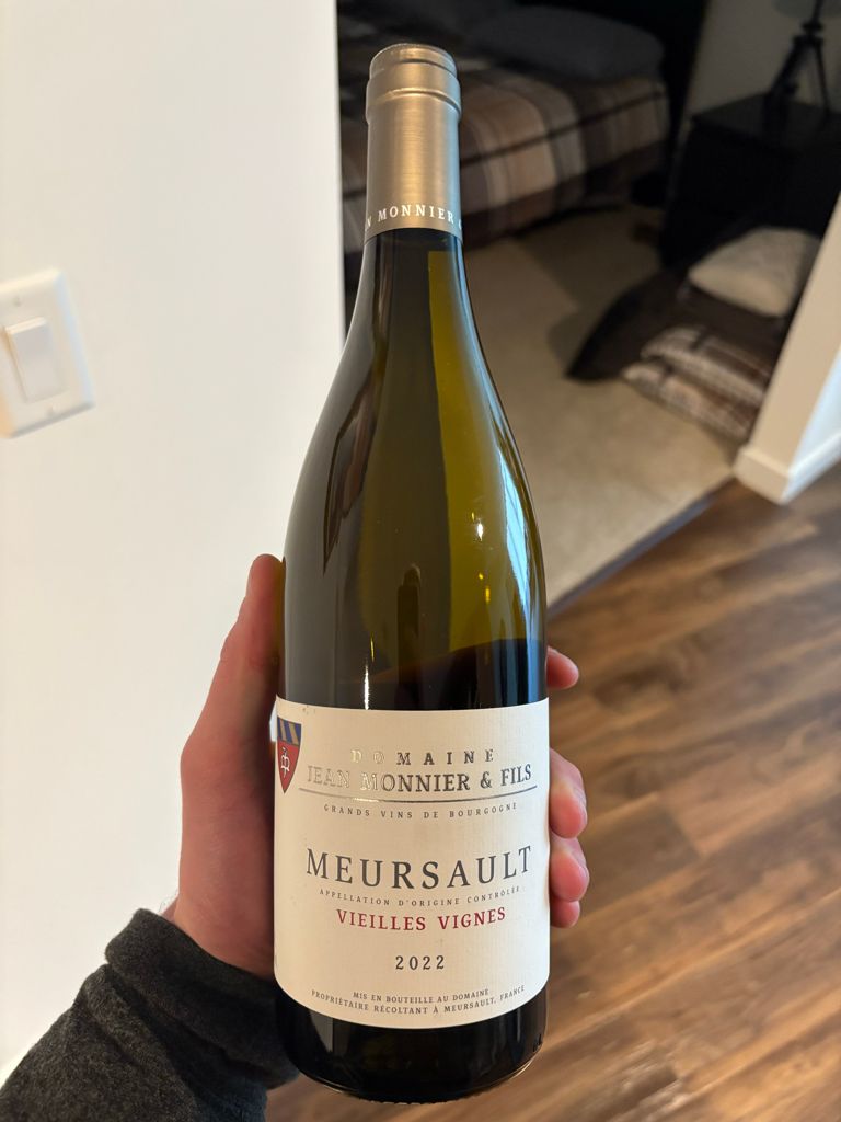 2022 Domaine Jean Monnier & Fils Meursault Vieilles Vignes