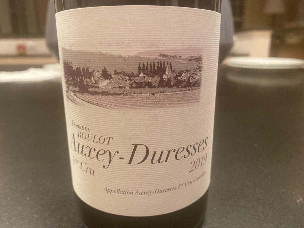2019 Domaine Roulot Auxey-Duresses 1er Cru Rouge - CellarTracker