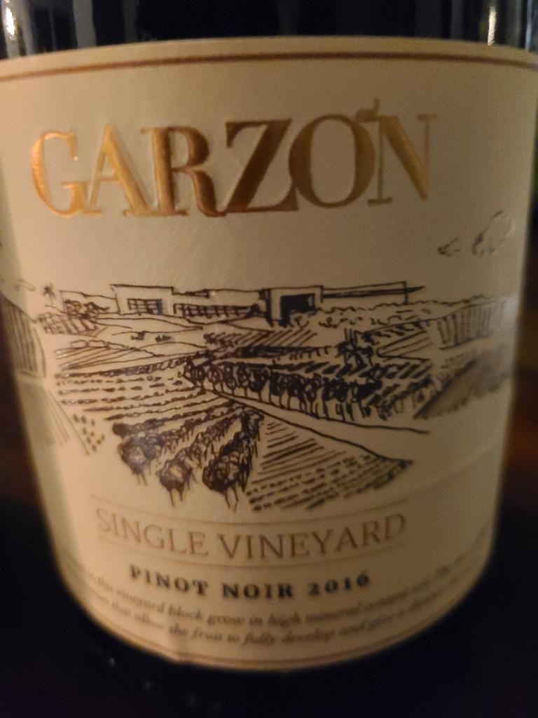 Garzon single vineyard Pinot Noir uruguay glass 750ml (7730951080464)