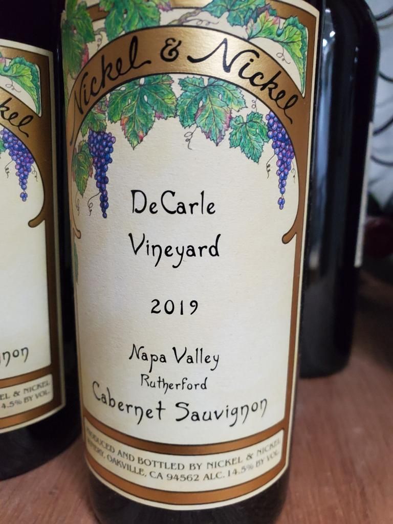 2019 Nickel & Nickel Sauvignon DeCarle Vineyard, USA
