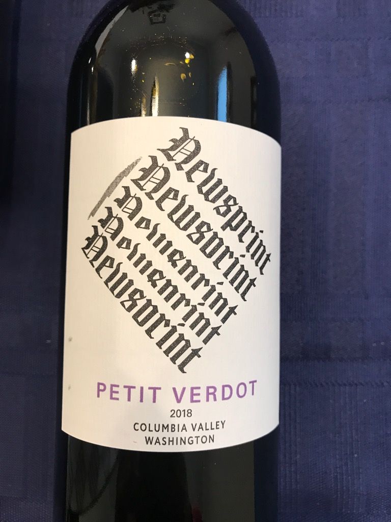 2022 Newsprint by Guardian Cellars Petit Verdot, USA, Washington ...