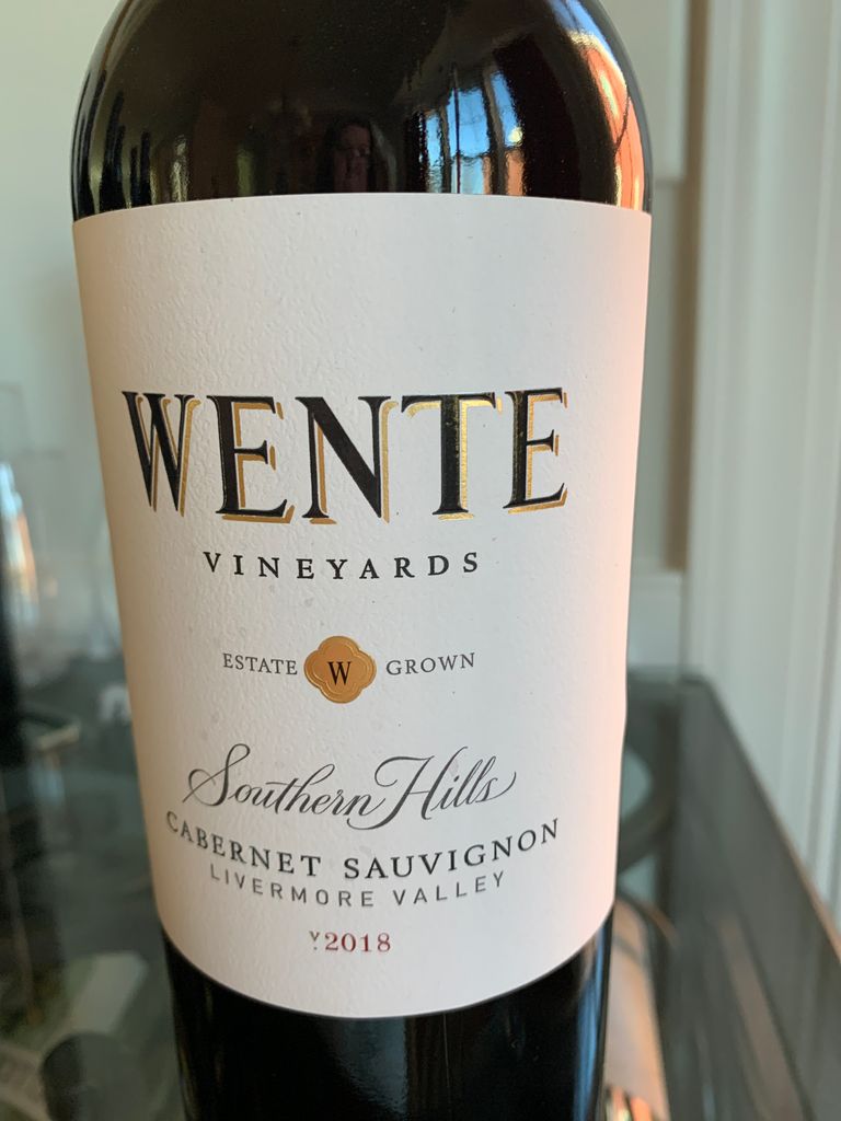 2018 Wente Vineyards Cabernet Sauvignon Southern Hills CellarTracker
