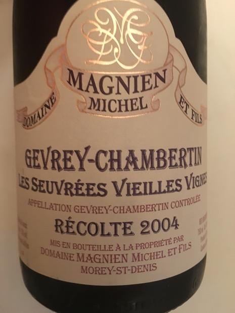 2020 Michel Magnien Gevrey-Chambertin Les Seuvrées Vieilles Vignes