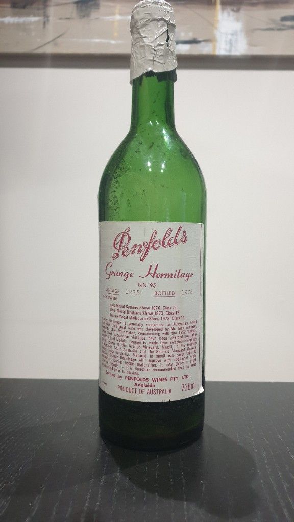 1972 Penfolds Grange - CellarTracker