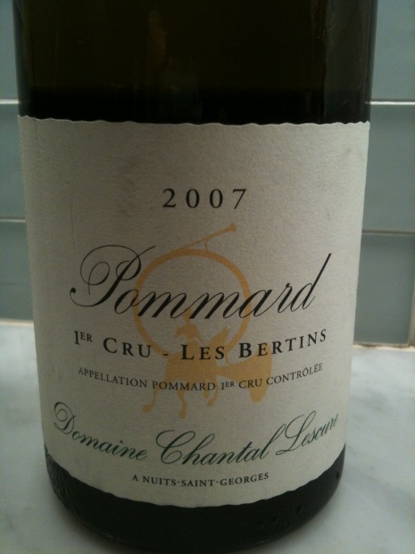 2016 Chantal Lescure Pommard 1er Cru Les Bertins