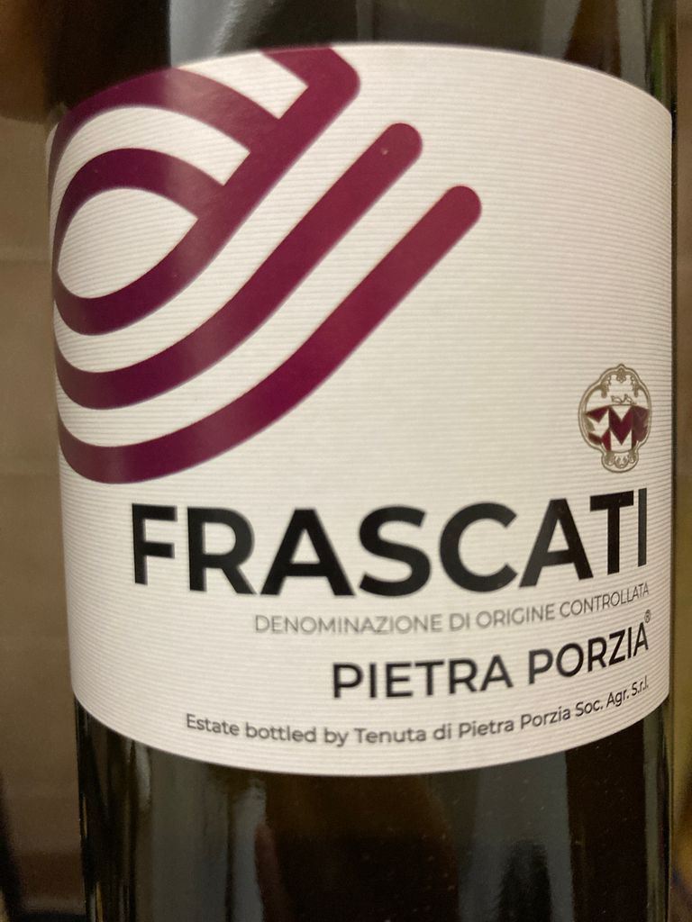 2020 Tenuta di Pietra Porzia Frascati Superiore, Italy, Latium, Frascati Superiore CellarTracker