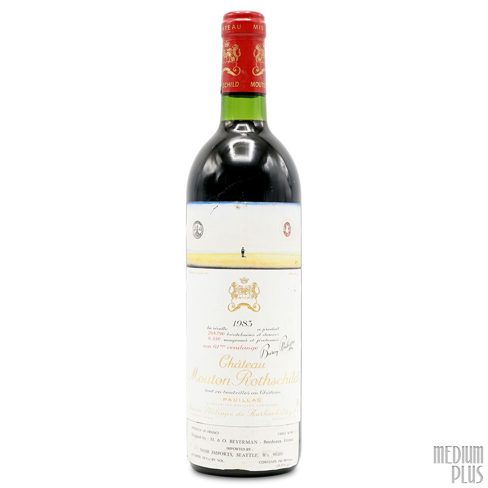 château mouton rothschild 1983  ヴィンテージ　赤 Chateau Mouton Rothschild , Red Wine , 1983 | Vintage Wine