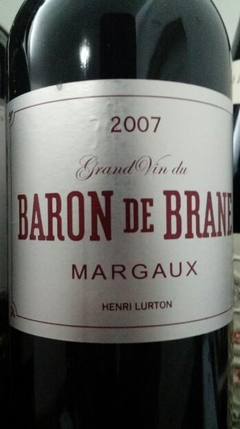 2007 Château Brane-Cantenac Le Baron de Brane - CellarTracker