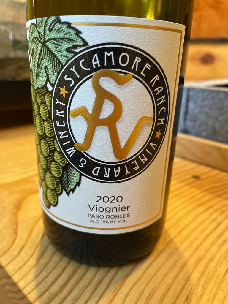 2022 Sycamore Ranch Vineyard & Winery Viognier, USA, California