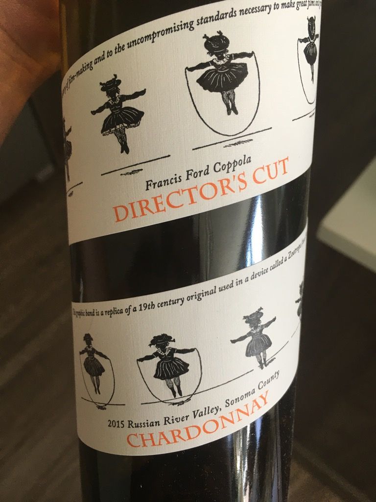 2017 Francis Ford Coppola Chardonnay Director's Cut, USA, California