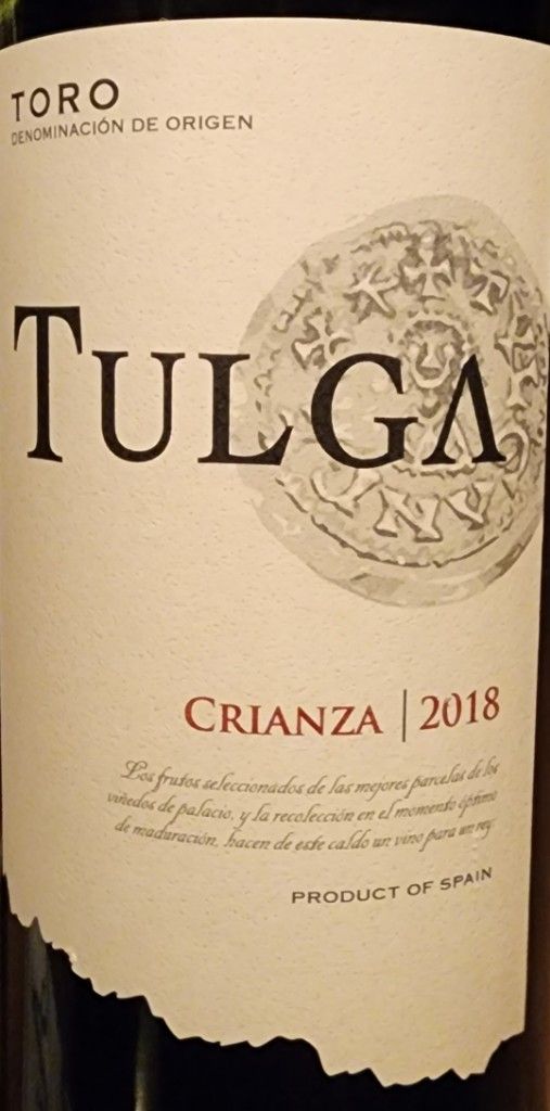 2018 Tulga Toro Crianza - CellarTracker