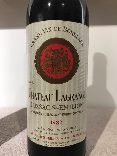 1989 Château Lagrange (Lussac-St. Émilion) - CellarTracker