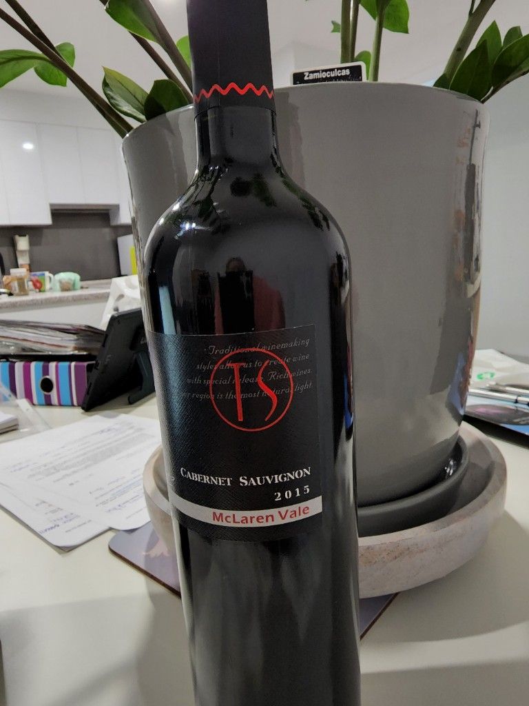 2015 TS Wines Sauvignon McLaren Vale, Australia, South