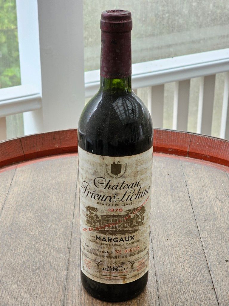 1978 Château Prieuré-Lichine, France, Bordeaux, Médoc, Margaux ...