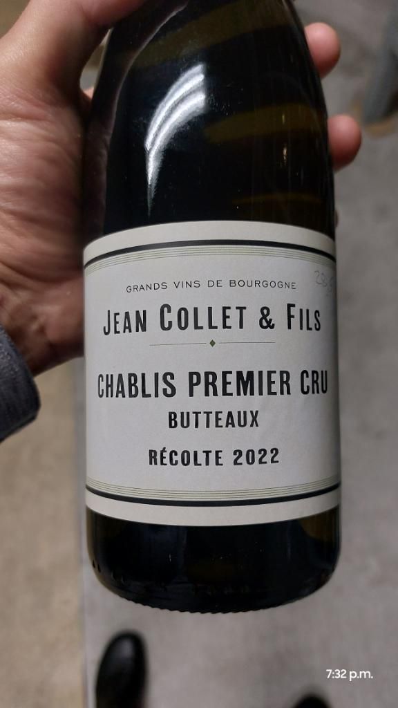 Jean Collet Chablis 2003 & 1er 2004 2本 Jean Collet - The Source