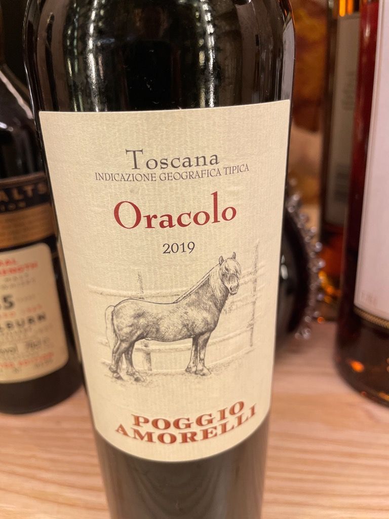2019 Poggio Amorelli Oracolo Toscana IGT, Italy, Tuscany, Toscana IGT