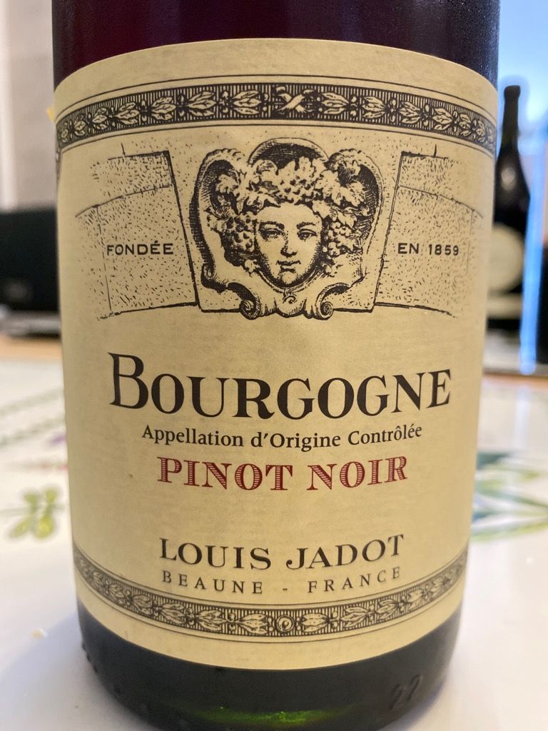 2018 Louis Jadot Pinot Noir Bourgogne - CellarTracker