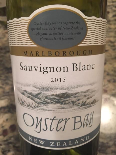 2015 Oyster Bay Sauvignon Blanc, Marlborough  prices, stores, tasting  notes & market data