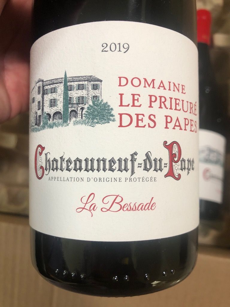 2019 Domaine Le Prieuré Des Papes Châteauneuf-du-Pape La Bessade ...