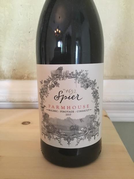2017 Spier Malbec Farmhouse South Africa Coastal Region CellarTracker