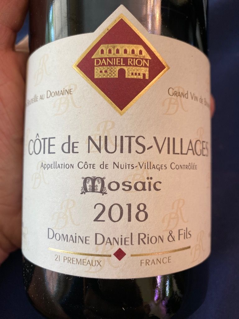 Daniel Rion Nuits Saint es 2012 2本 Daniel Rion Nuits Saint es 2012 2本 Daniel Rion Nuits Saint