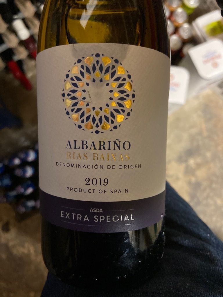 2018 Pazo Cilleiro Albariño Rías Baixas Asda Extra Special, Spain, Galicia, Rías Baixas