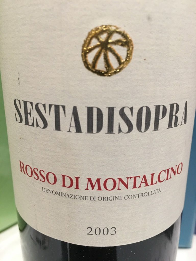 2018 Sesta di Sopra Rosso di Montalcino - CellarTracker