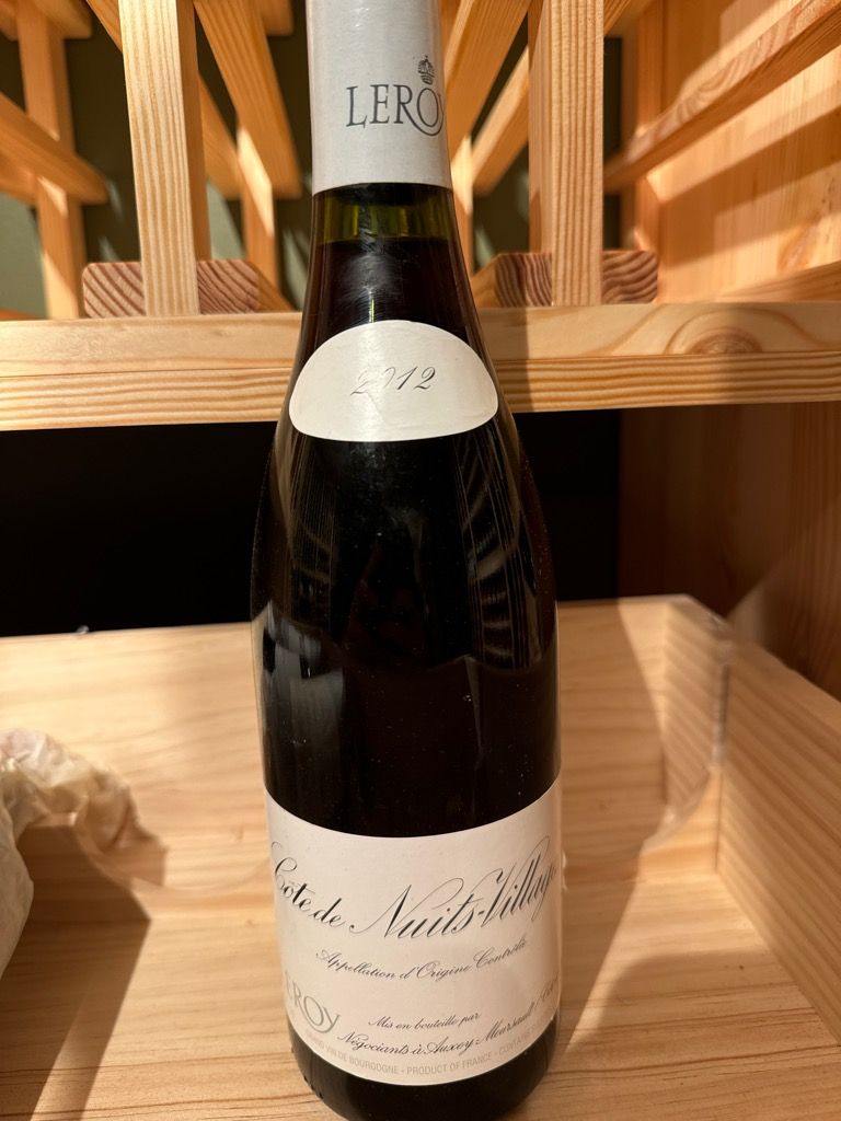 Leroy Côte de Beaune Villages 1996 Cote de Beaune Villages 1996 Maison Leroy