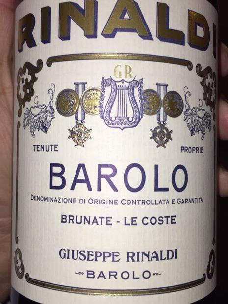 2009 Giuseppe Rinaldi Barolo Brunate Le Coste CellarTracker