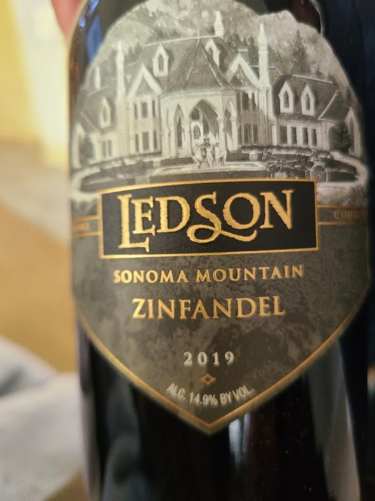 2019 Ledson Zinfandel, USA, California, Sonoma County, Sonoma Mountain