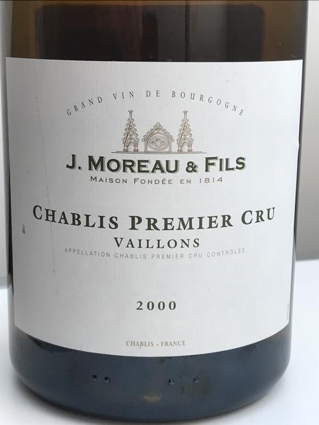 2003 J. Moreau & Fils Chablis 1er Cru Vaillons - CellarTracker
