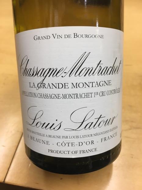 2011 Louis Latour Chassagne-Montrachet 1er Cru Grande Montagne
