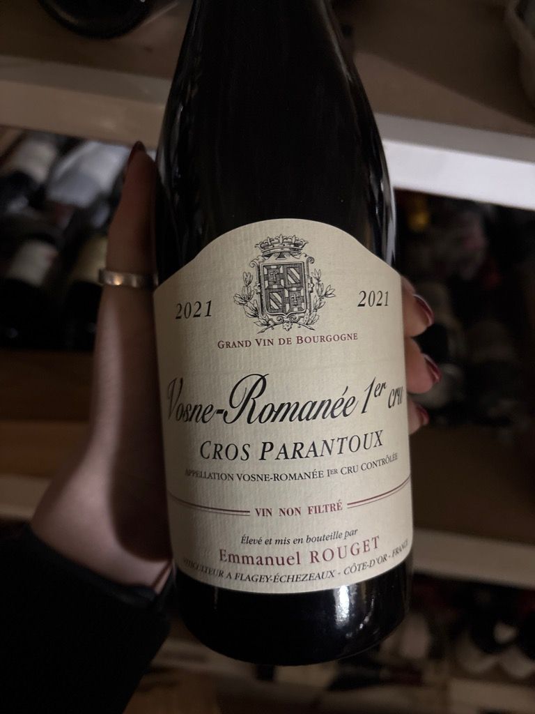 2020 Emmanuel Rouget Vosne-Romanée 1er Cru Cros Parantoux