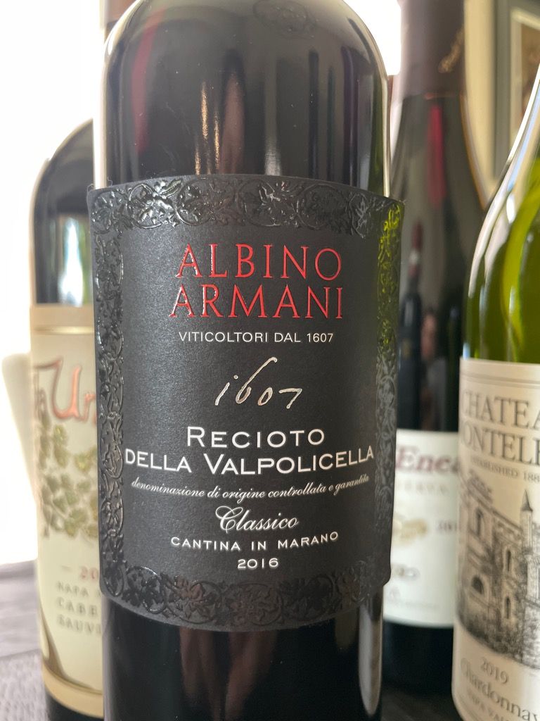 2020 Albino Armani Recioto della Valpolicella 1607 CellarTracker