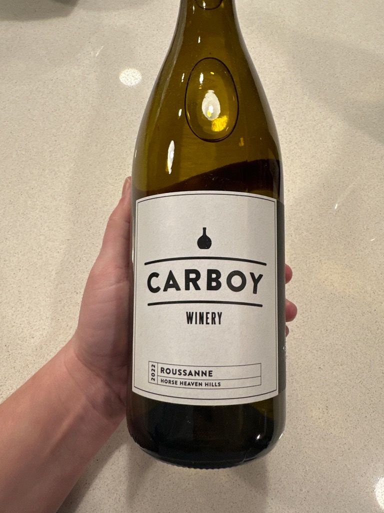 2021 Carboy Winery Roussanne, USA, Washington, Columbia Valley, Horse ...