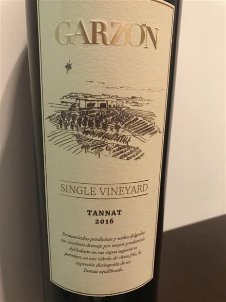bodega garzon single vineyard tannat uruguay
