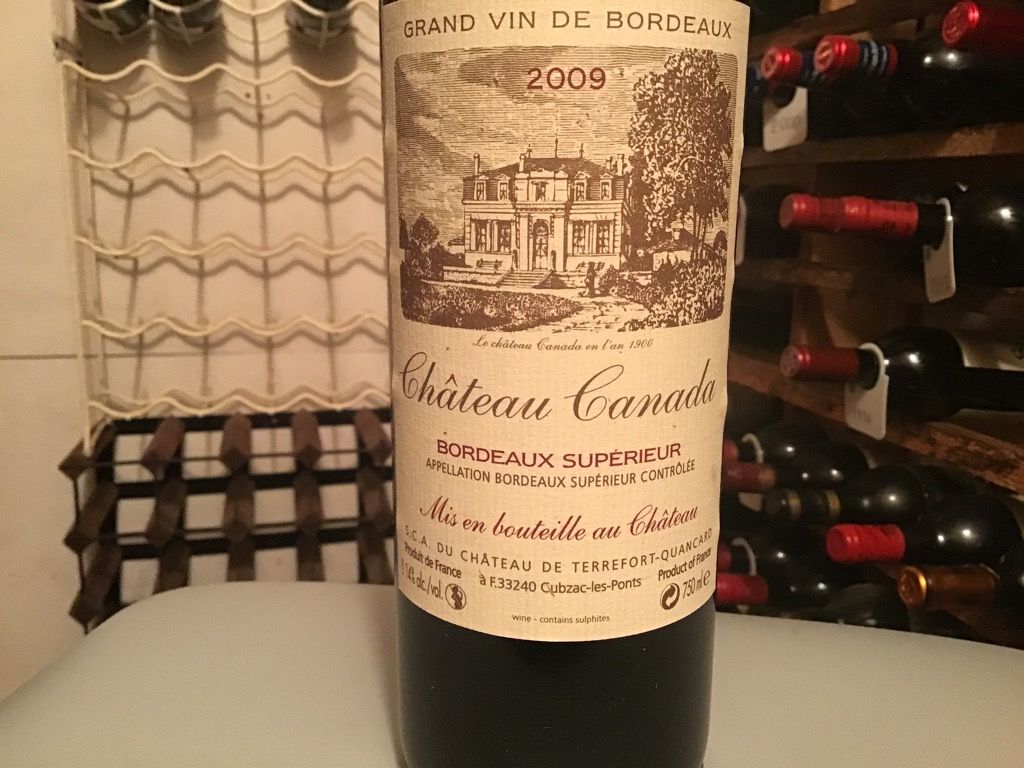 2009 Château Canada - CellarTracker