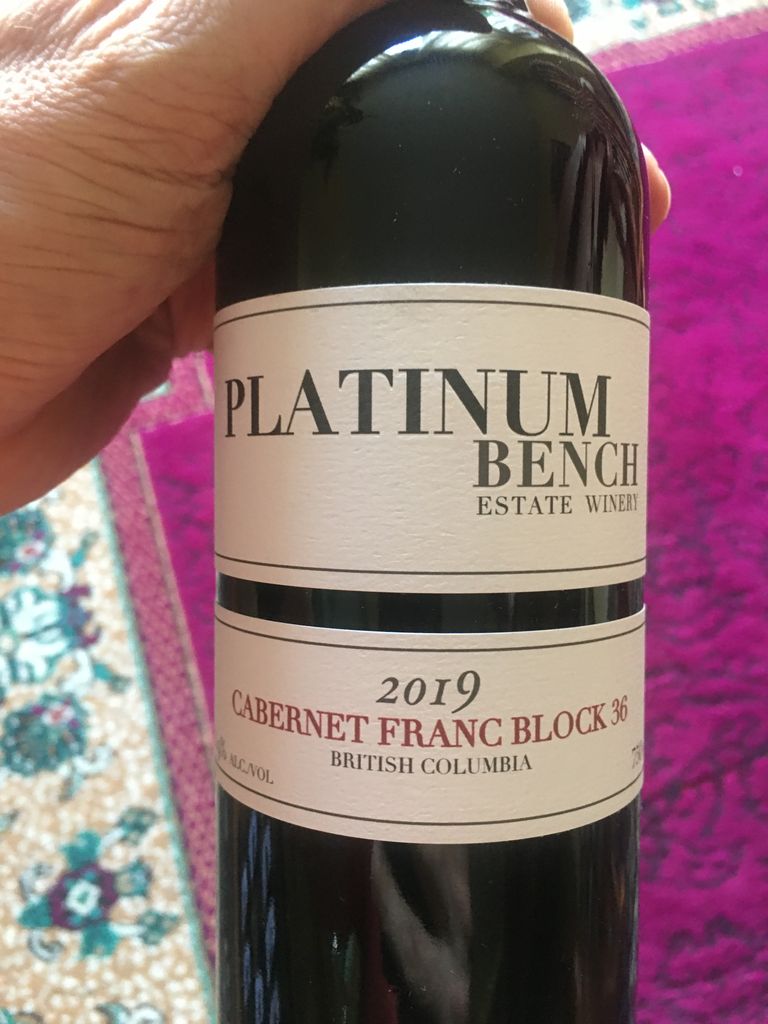 Platinum 2024 bench winery