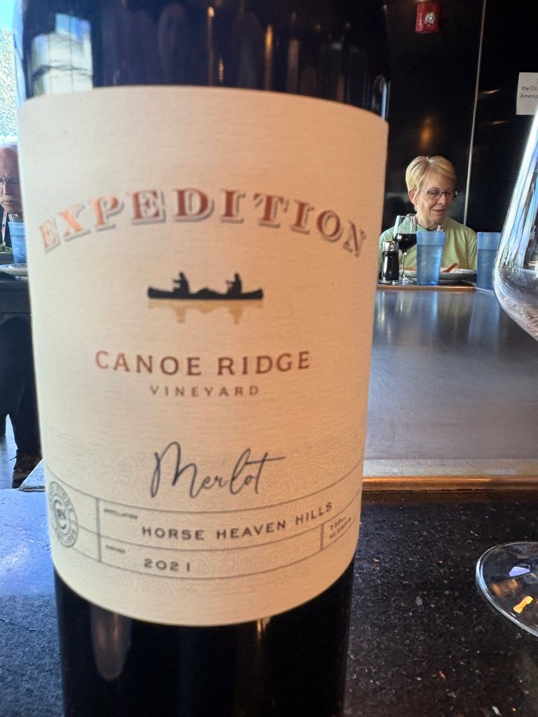 2021 Canoe Ridge Merlot The Expedition, USA, Washington, Columbia ...