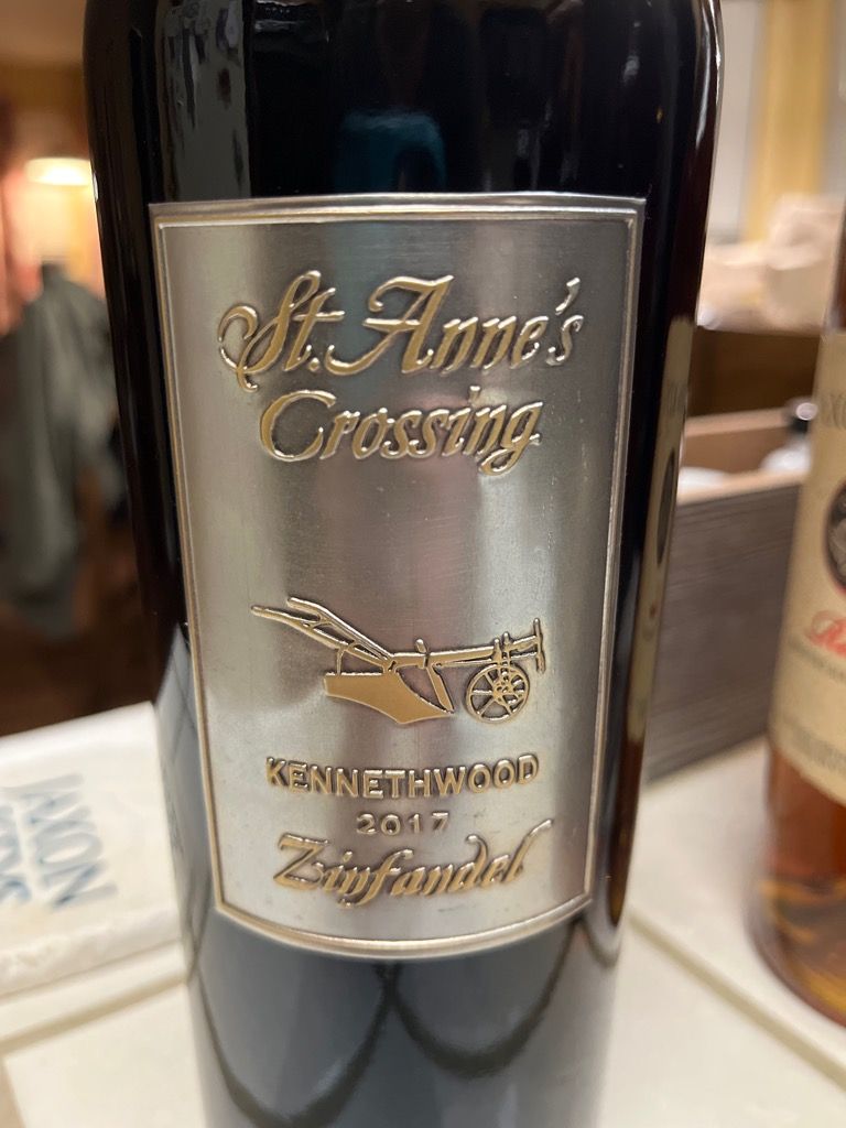 2017 St. Anne's Crossing Zinfandel Reserve USA, California