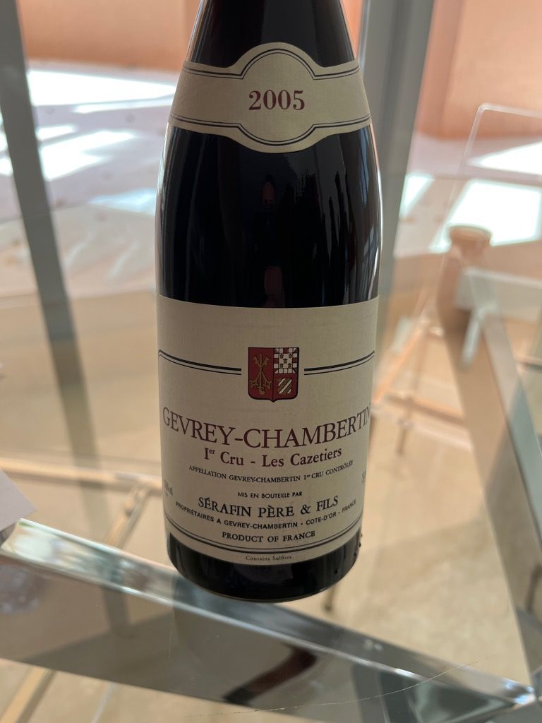 2004 Serafin Père et Fils Gevrey-Chambertin 1er Cru Les Cazetiers