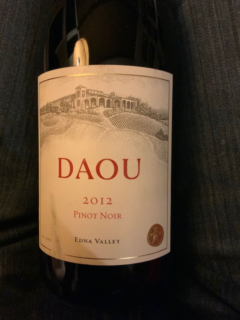 2022 Daou Vineyards Pinot Noir Edna Valley, USA, California, Central ...