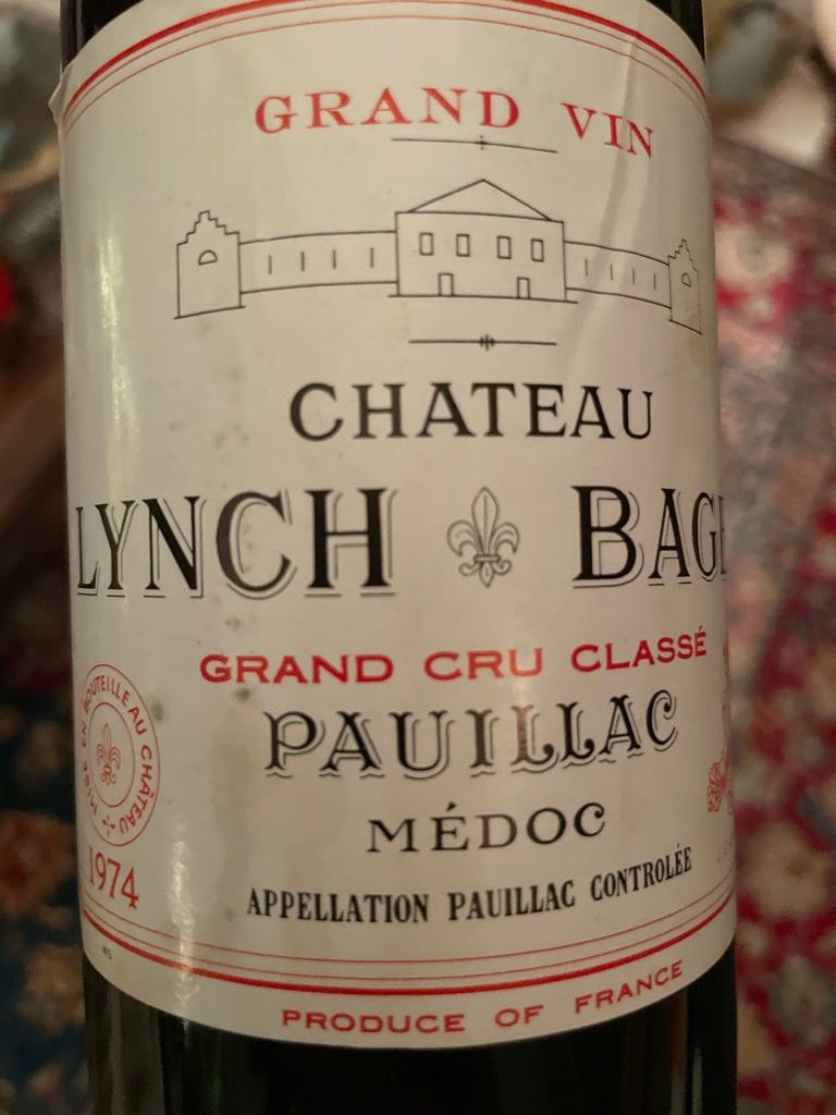 1974 Château Lynch-Bages - CellarTracker