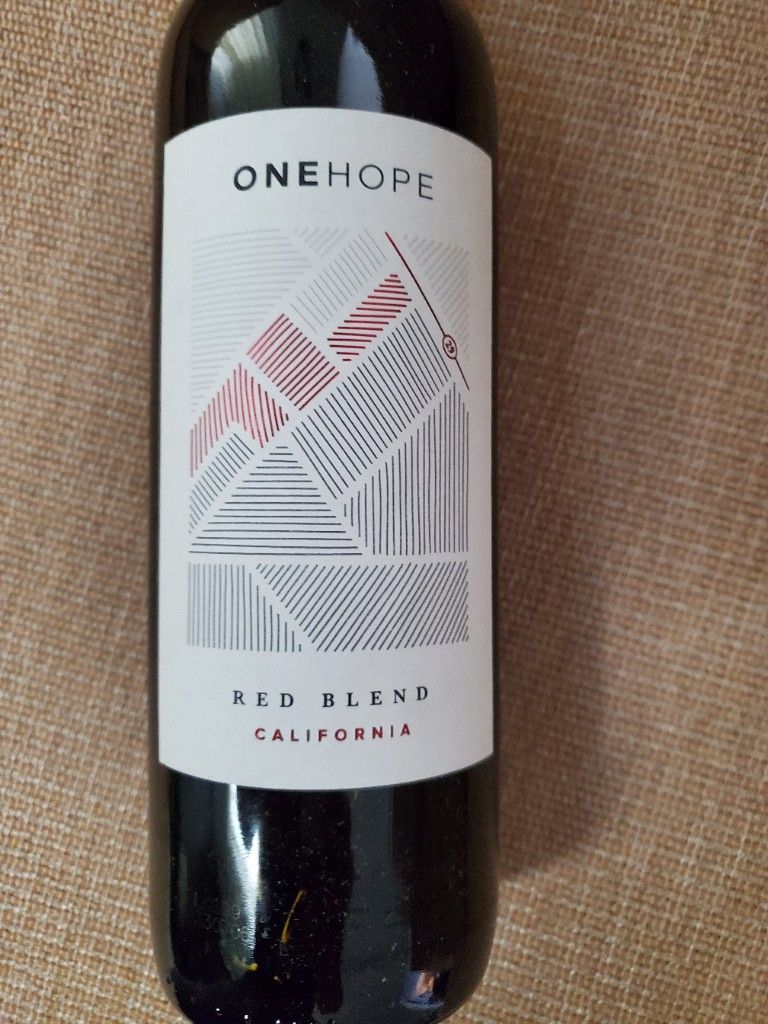 2016 One Hope Red Wine Blend, USA, California CellarTracker