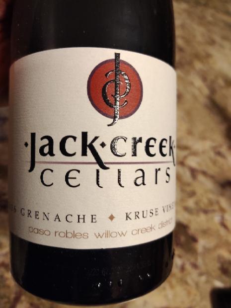 2016 Jack Creek Cellars Grenache Kruse Vineyards, USA, California