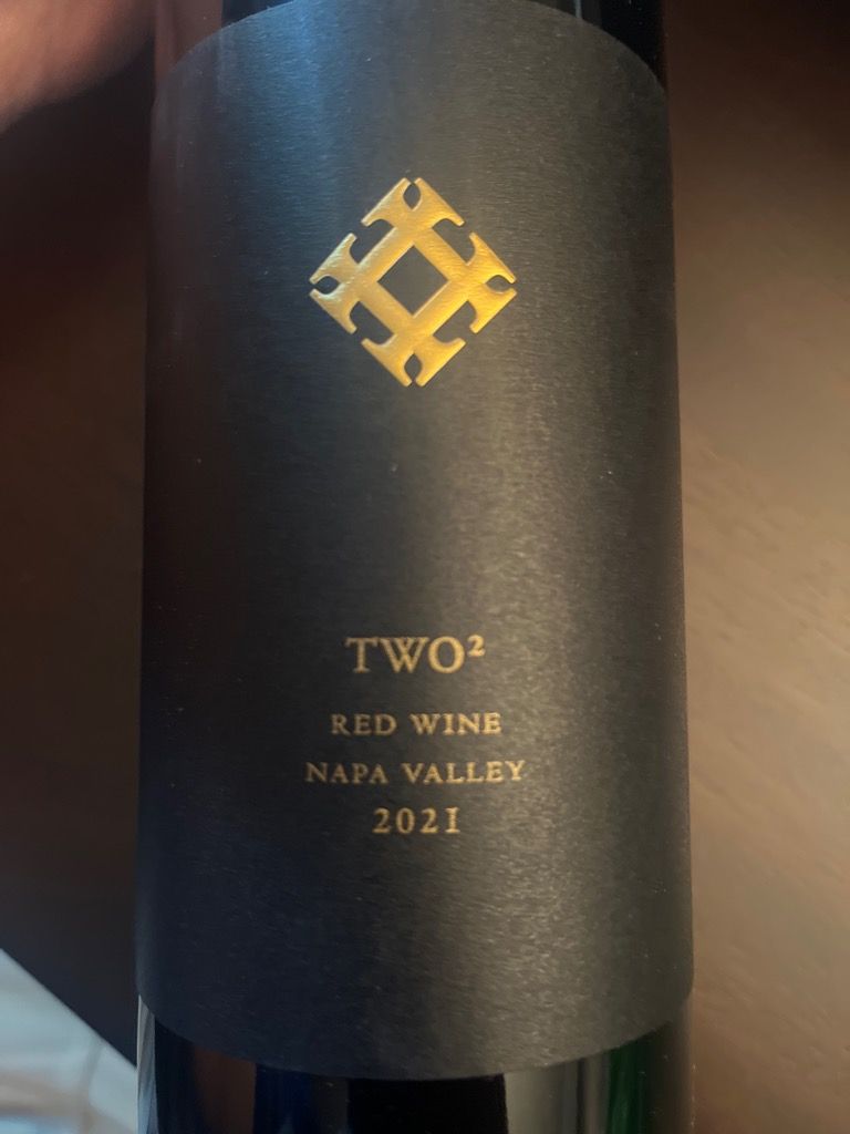2021 Two² Red Wine - CellarTracker