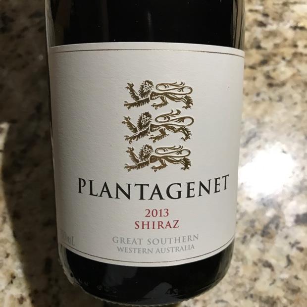2013 Shiraz, Australia, Western Australia, South West